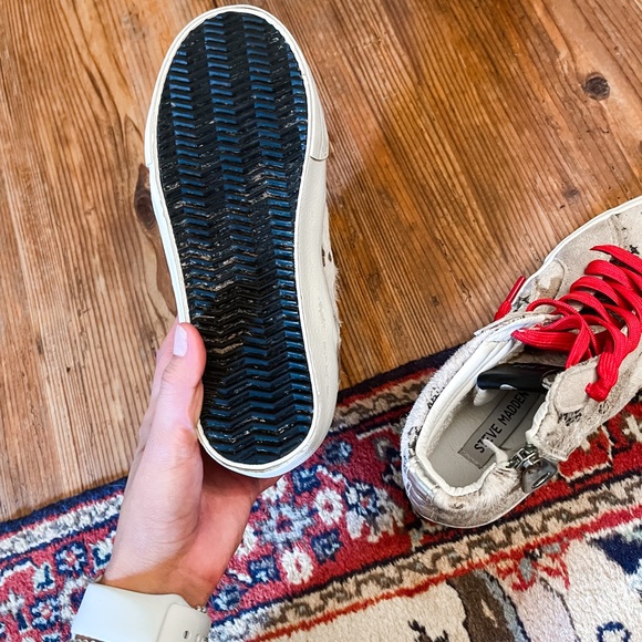 Steve Madden Hightop Sneakers - Picture 8 of 9